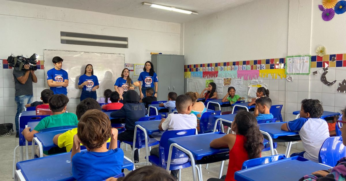 Macei Projeto Samu Nas Escolas Capacita Alunos E Professores Em