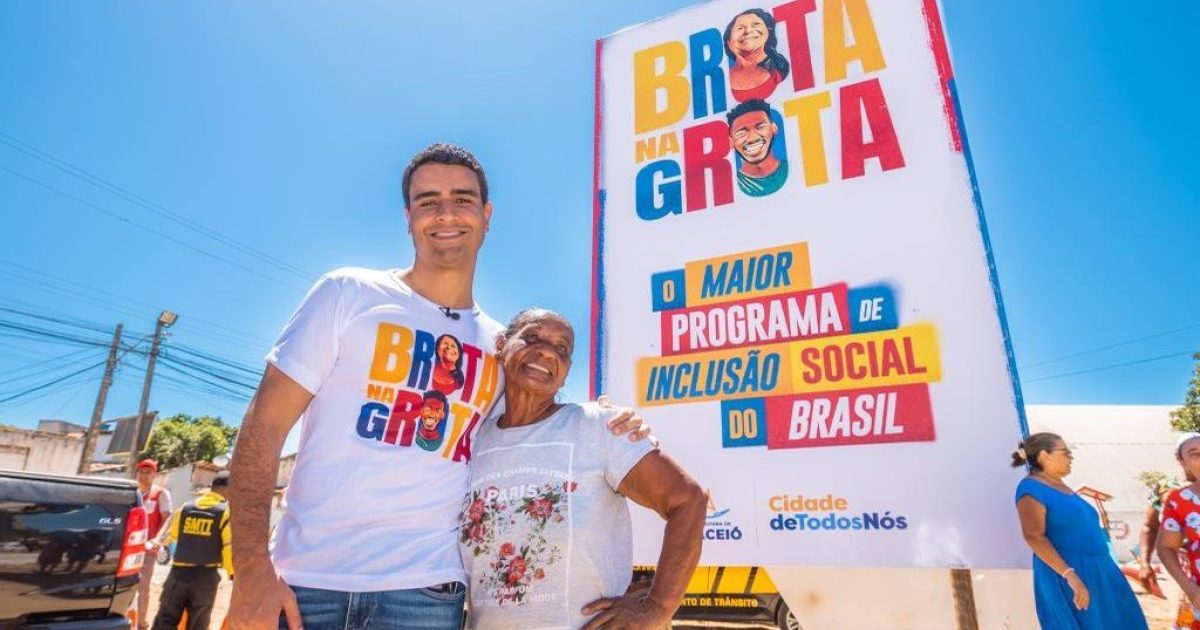 MACEIÓ Prefeitura de Maceió lança o programa Brota na Grota que leva