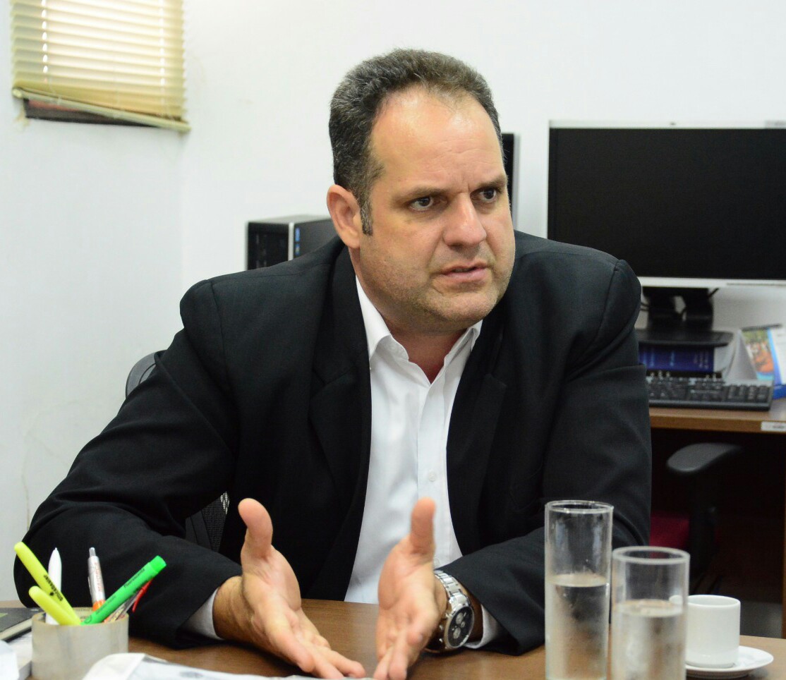 O representante do Movimento Luto por Bebedouro, Israel Lessa