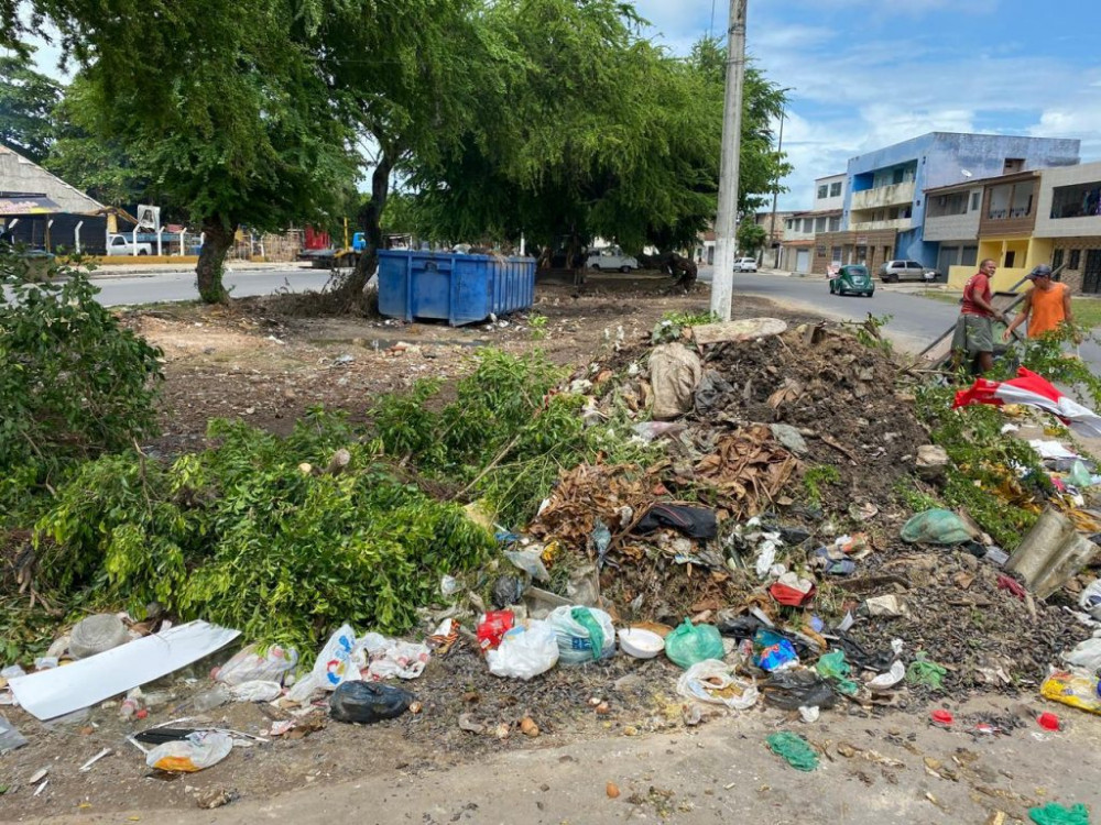 Maceió possui mais de 180 pontos crônicos de descarte irregular - Foto: Ascom Sudes