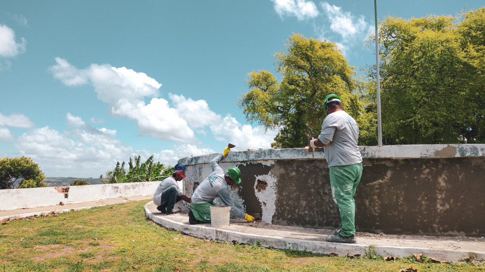 A previsão é que as obras sejam concluídas em até dois meses. Foto: Ascom Sedet